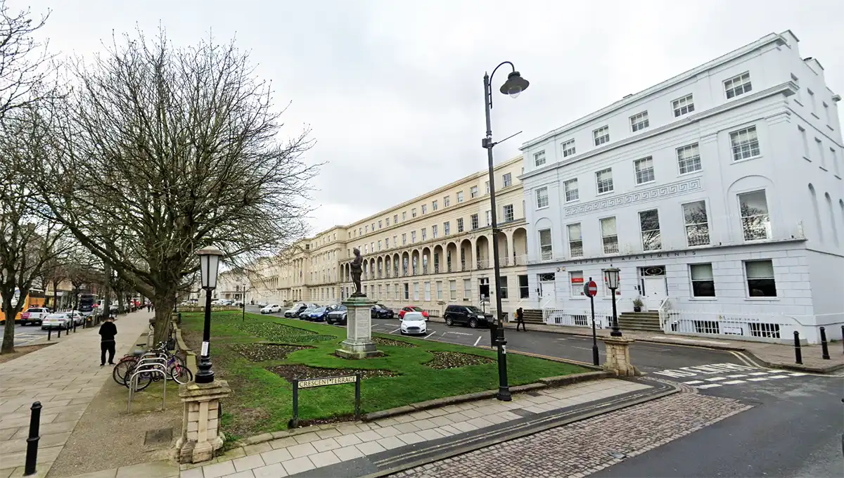Cheltenham's Promenade, in the heart of the Gloucestershire town. Picture: Google