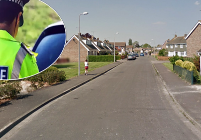 The incident happened on Monday evening (September 2) Pictures: Google Maps/Avon and Somerset Police