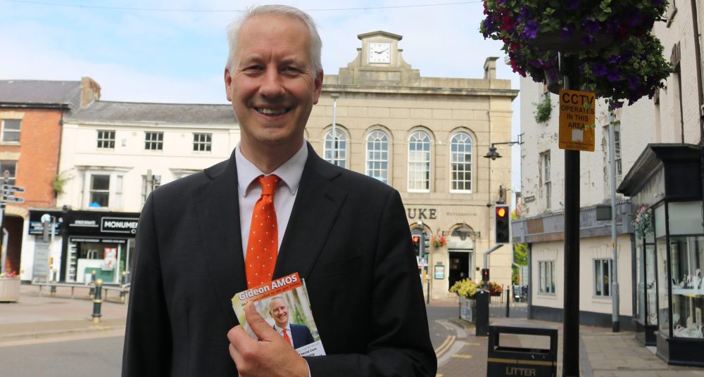 Gideon Amos has been banging the drum for a return of a post office to the town Picture: Gideon Amos