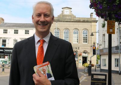 Gideon Amos has been banging the drum for a return of a post office to the town Picture: Gideon Amos