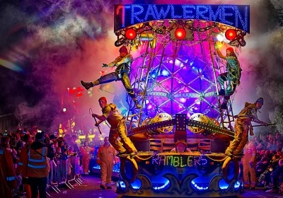 Dozens of carts will take to the streets for the Bridgwater Carnival. Picture: Bridgwater Photographic Society