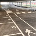 The car park at Taunton station will see floors closed until November. Picture: GWR
