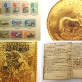 The GTH Collectables sale featured everything from coins, to stamps, and historic recipes