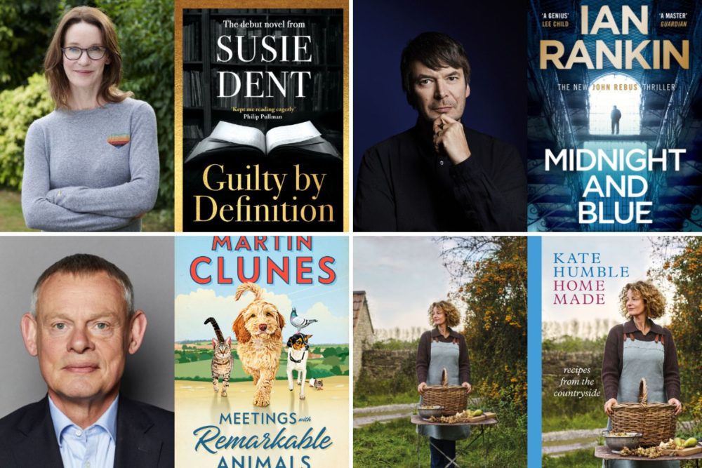Susie Dent, Sir Ian Rankin, Martin Clunes and Kate Humble are among those heading to Yeovil Literary Festival