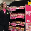 Aisles at Asda might look a bit pink this month as part of a charity campaign. Picture: Asda