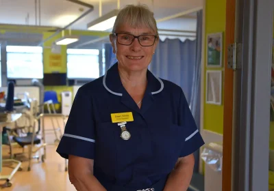 Dawn Wintle is retiring after 52 years in nursing, many at Yeovil Hospital