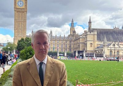 Gideon Amos remembered Mike Godleman in Parliament