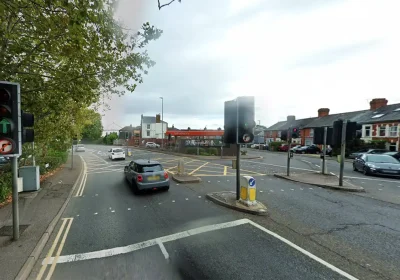 The Hurdle Way junctions with Mansfield Road and Silver Street are a major traffic hotspot in Taunton. Picture: Google
