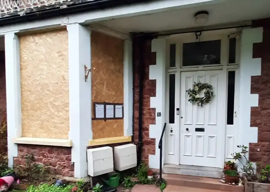 Police said there was evidence of drug and anti-social crimes at the Minehead flat. Picture: Avon & Somerset Police