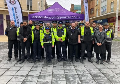 The day of action in Bristol. Picture: Avon & Somerset Police