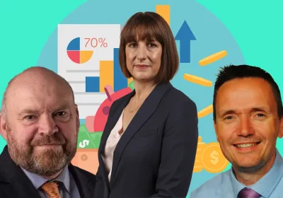 Bill Revans, left, and Mike Bell, right, have responded to Rachel Reeves' first Budget