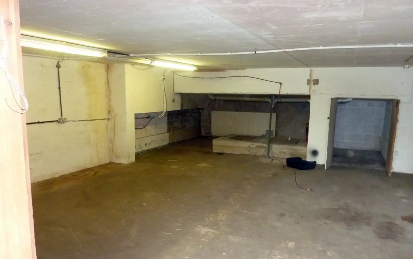 Part of the cellar that would house Saddle Goose. Picture: RCC/Somerset Council