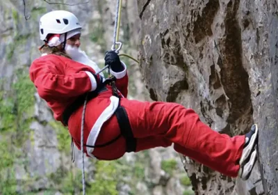 Dozens of Santas are set to conquet Cheddar Gorge in aid of St Margaret's Hospice