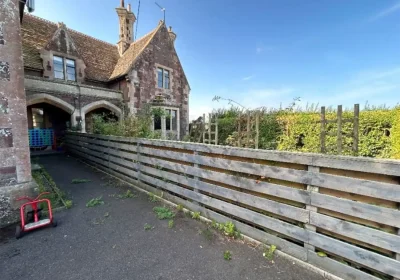 Metal fencing would be installed around the perimeter of Stogursey Primary School. Picture: Eleven10/Somerset Council