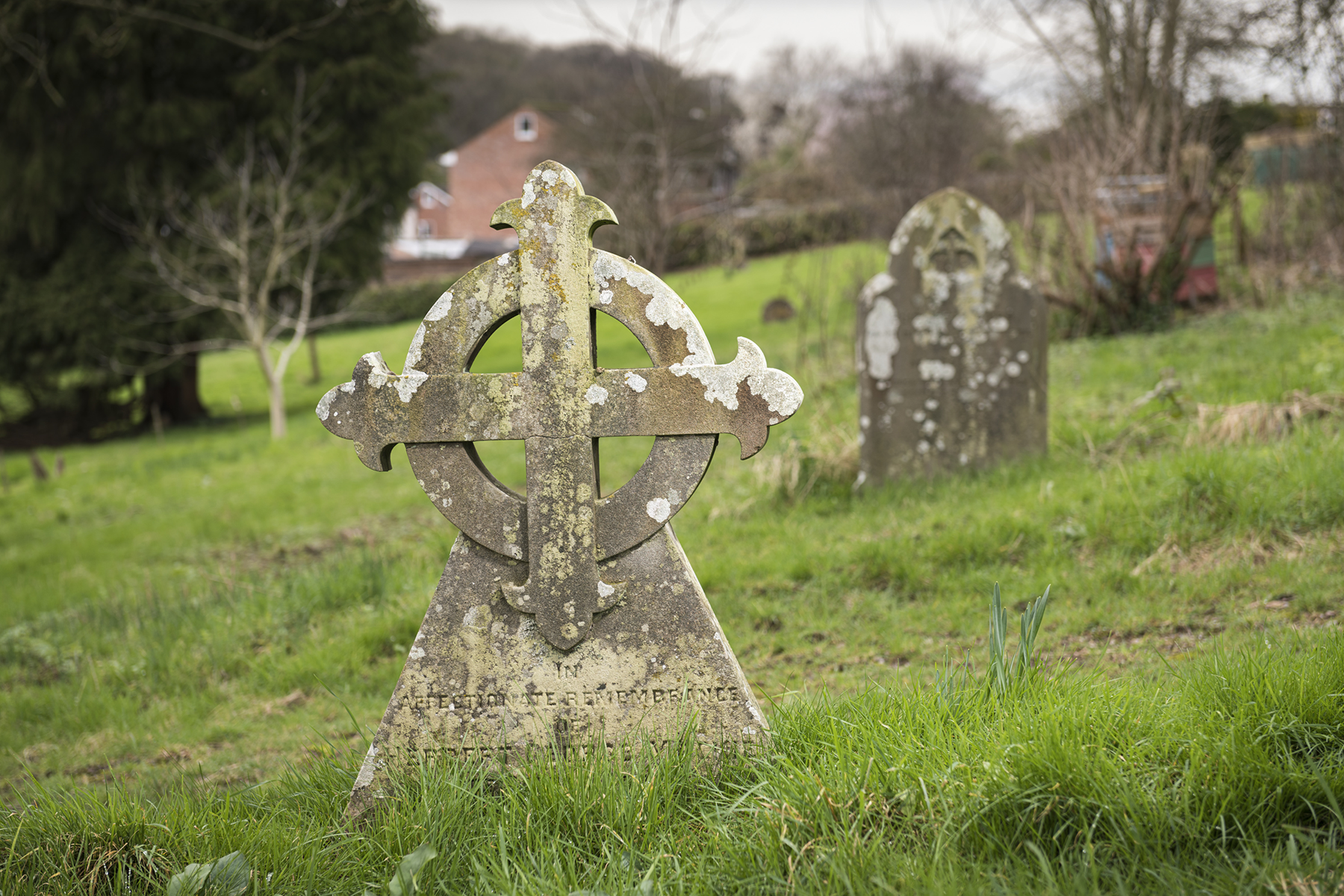 The Mendip Hospital cemetery spans around three acres. Picture: Historic England