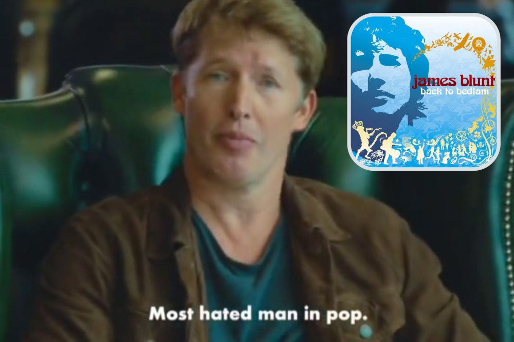 James Blunt has launched an audacious PR stunt ahead of the re-release of Back to Bedlam