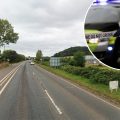 A shooting was reported on the A39 Dunster straight, near Minehead. Picture: Google