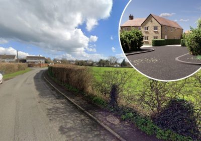 Three new homes are planned in Martin Street, Baltonsborough. Picture: Orme/Somerset Council