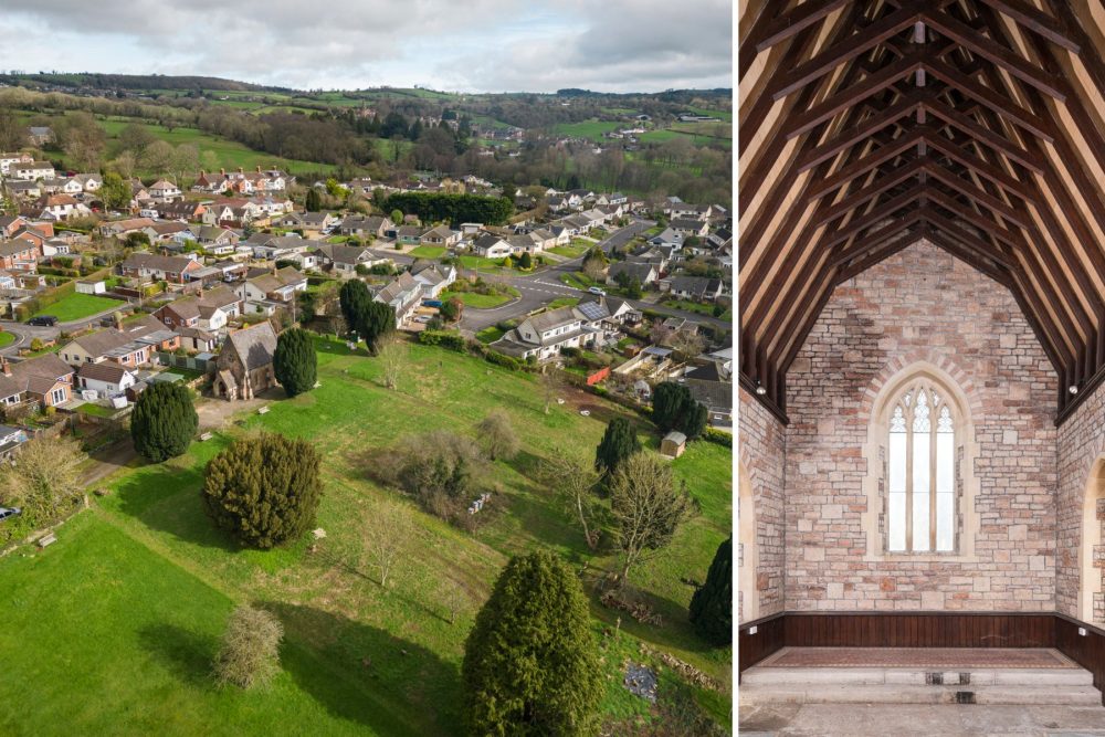 The Mendip Hospital cemetery and chapel have been recognised for their special historic interest. Pictures: Historic England