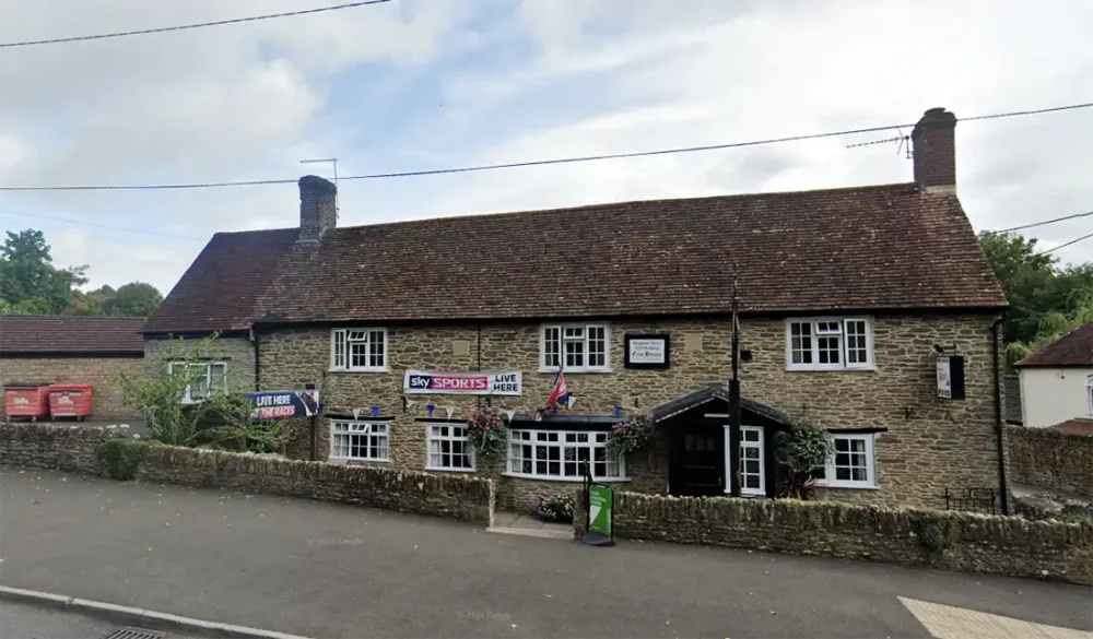 The Bird in Hand, in Henstridge, is up for sale. Picture: Google