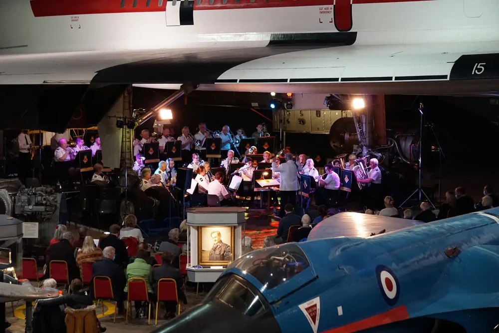 Carols under Concorde will take place at the Fleet Air Arm Museum Christmas concert