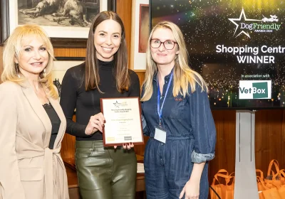 Clarks Village picked up the award during a ceremony at The Kennel Club HQ, in London