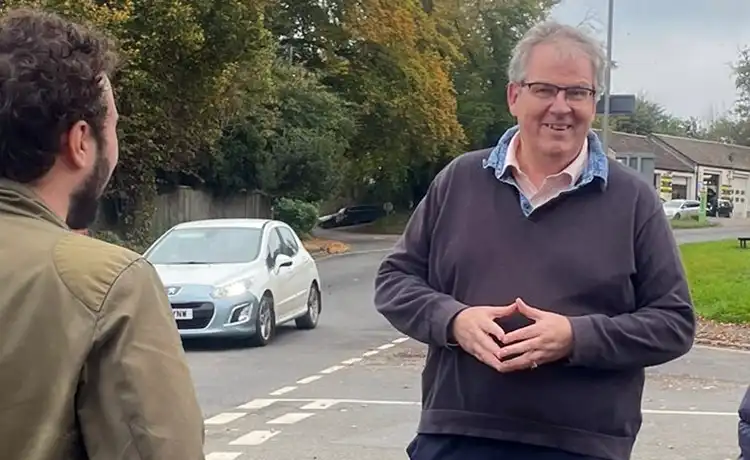 Hayward Burt is a new councillor for the Blackmoor Vale ward on Somerset Council