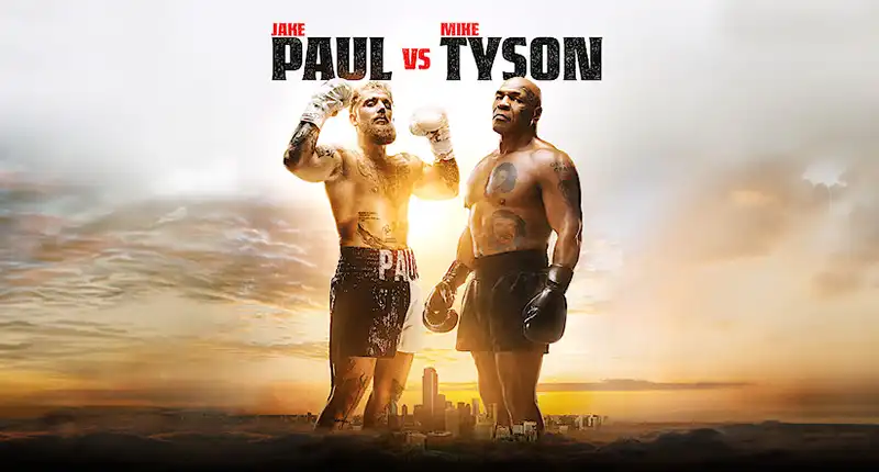 Jake Paul versus Mike Tyson will be shown on Netflix
