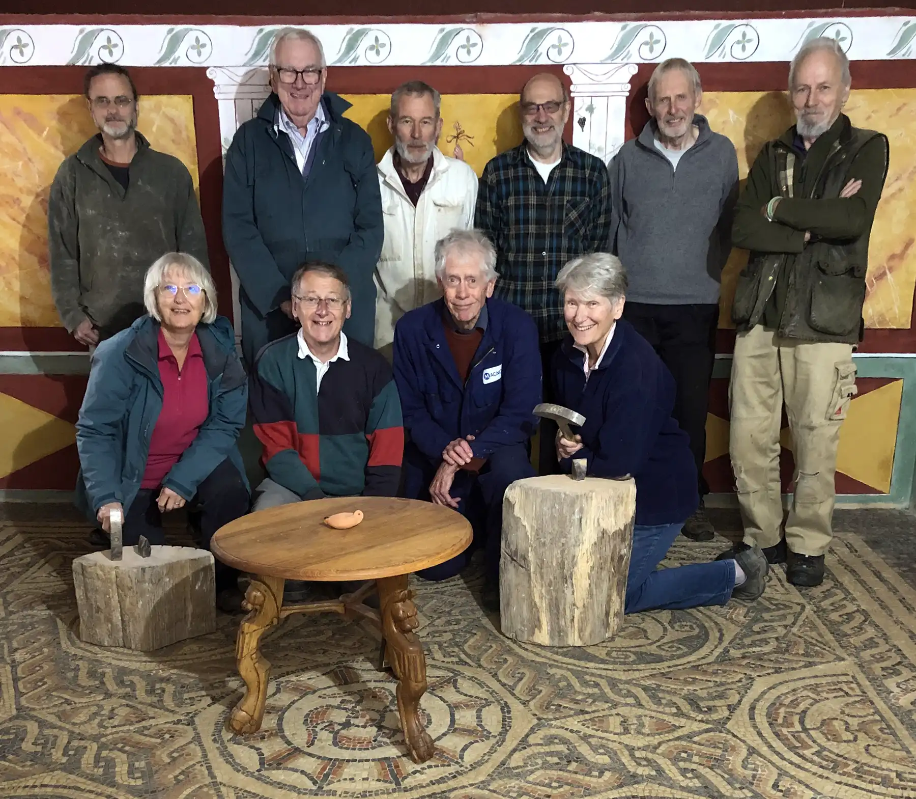 Dozens of volunteers have worked on the project