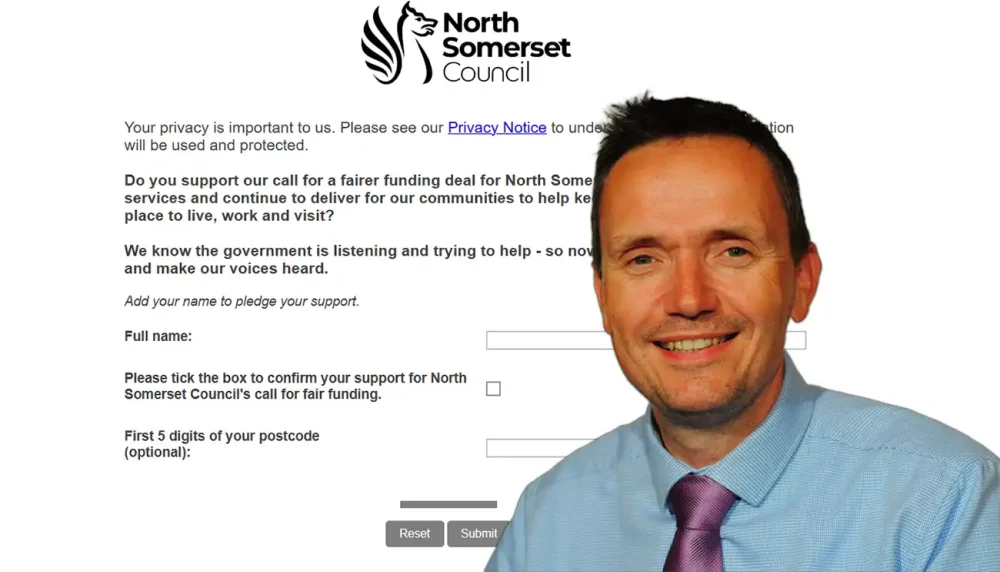 North Somerset Council has launched a petition calling for a "fairer deal"