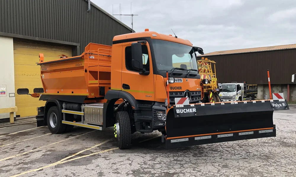 They gritters have been named Gritty Gritty Bang Bang and Spready Mercury. Picture: Somerset Council