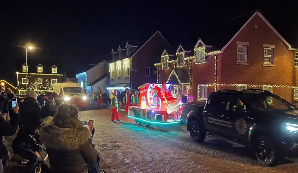 Santa and his elves will be hitting the streets of Taunton from next week. Picture: Taunton Round Table