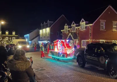 Santa and his elves will be hitting the streets of Taunton from next week. Picture: Taunton Round Table