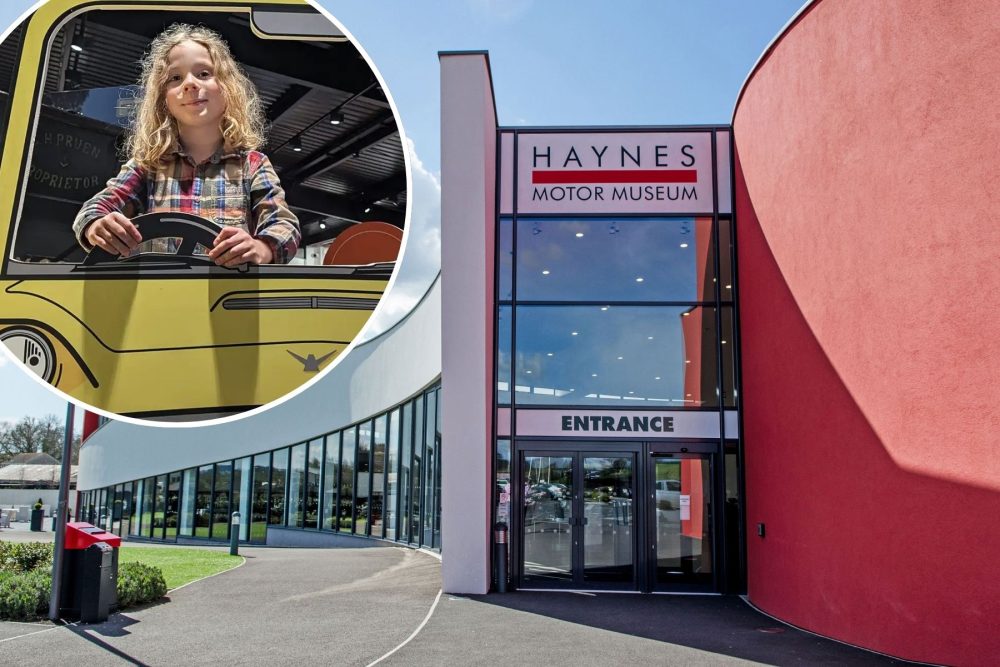 Our youngest enjoyed a birthday trip to Haynes Motor Museum