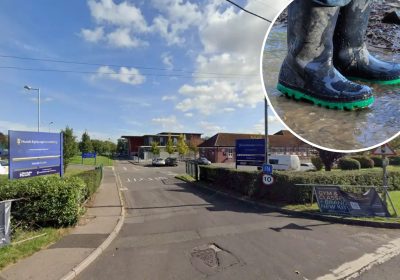 Pupils at Huish Episcopi Academy in Langport were punished for wearing wellies in protest. Picture: Google