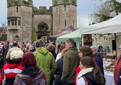 The market by the Bishop's Palace always proves to be popular Picture: Somerset Council