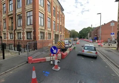 The incident happened in Newton Road, Yeovil, police said. Picture: Google