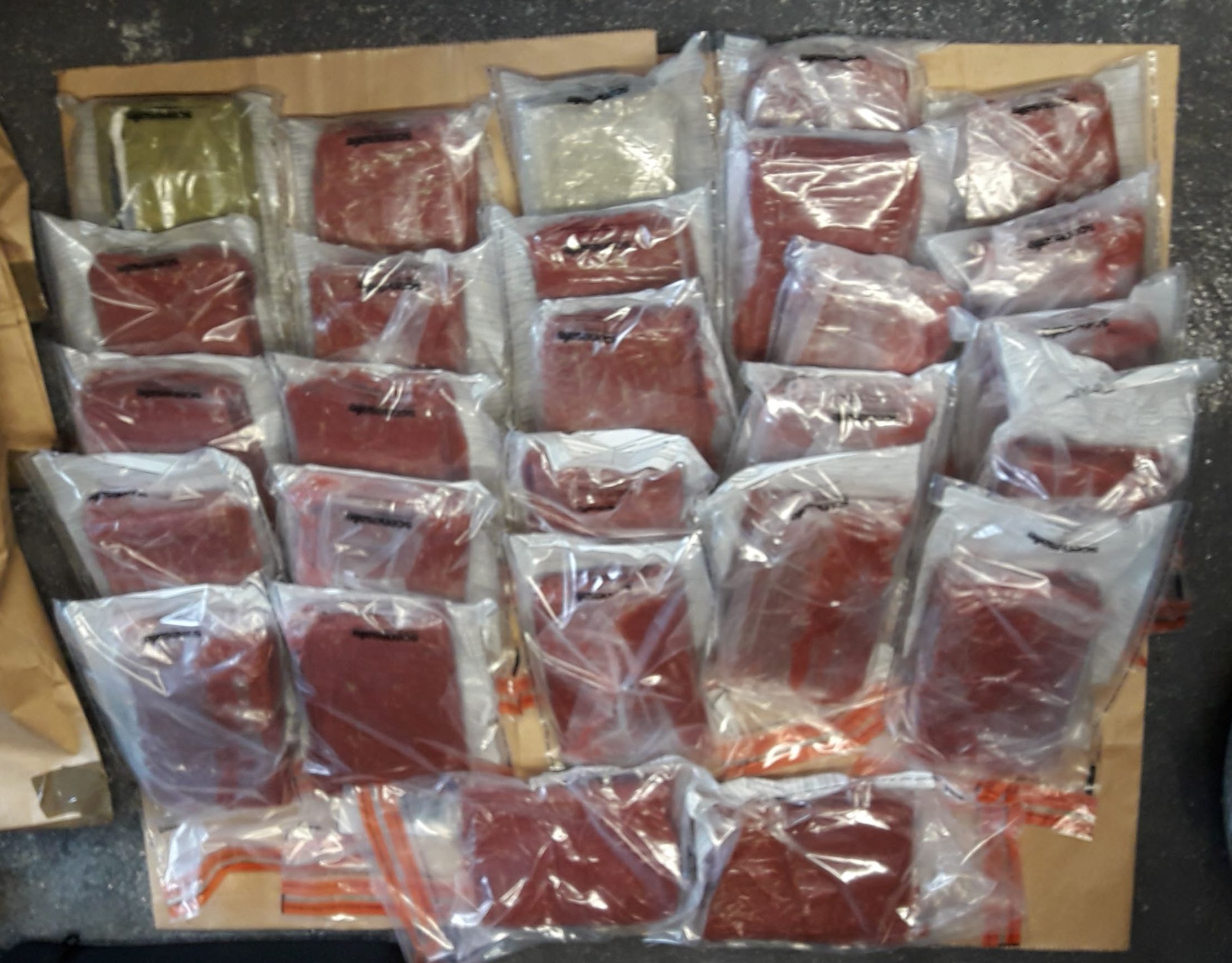 Police seized cocaine worth around £1m during the investigation. Picture: SOCU/Hampshire Police