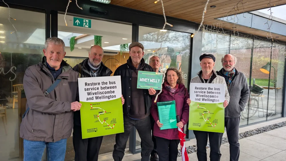 Campaigners have long called for the reinstatement of the Wellington to Wiveliscombe bus route