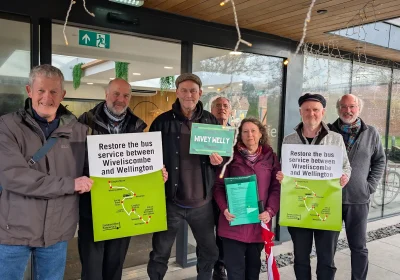 Campaigners have long called for the reinstatement of the Wellington to Wiveliscombe bus route