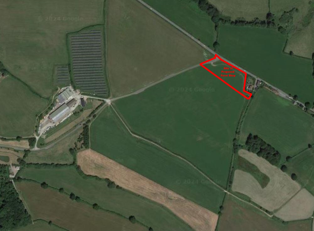 The farm shop and cafe has been proposed for Coombe Farm Picture: Paul Rowe Architectural Services
