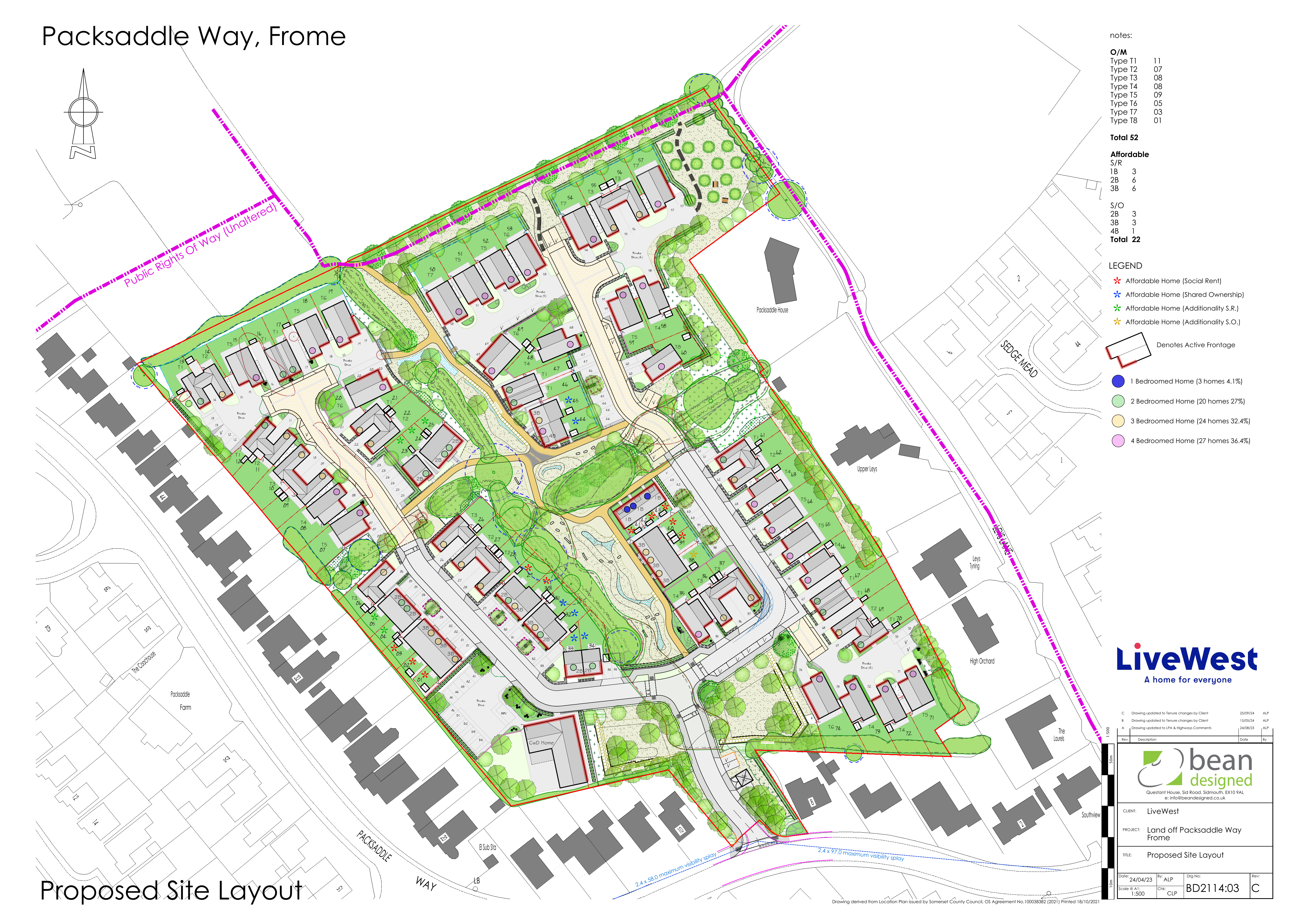 The LiveWest proposals which were refused Picture: LiveWest