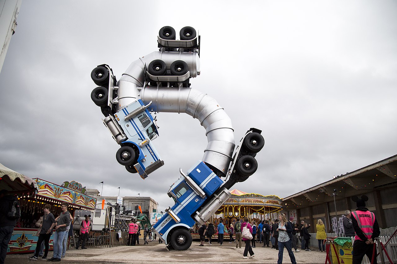 The Tropicana housed Banksy's Dismaland in 2015. Picture: Jambot2000