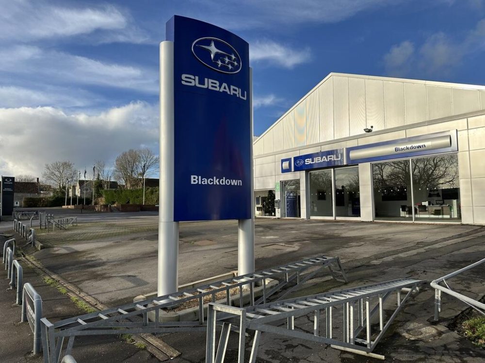 The former Blackmore Motor Company site in Walton, near Street, is up for sale. Pictures: Right Move