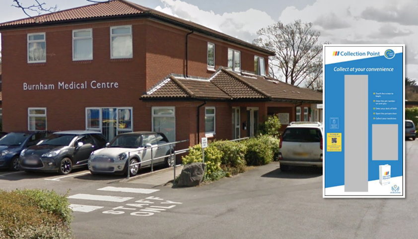 The machine would allow people to pick up a prescription outside of opening hours Picture: Day Lewis/Google