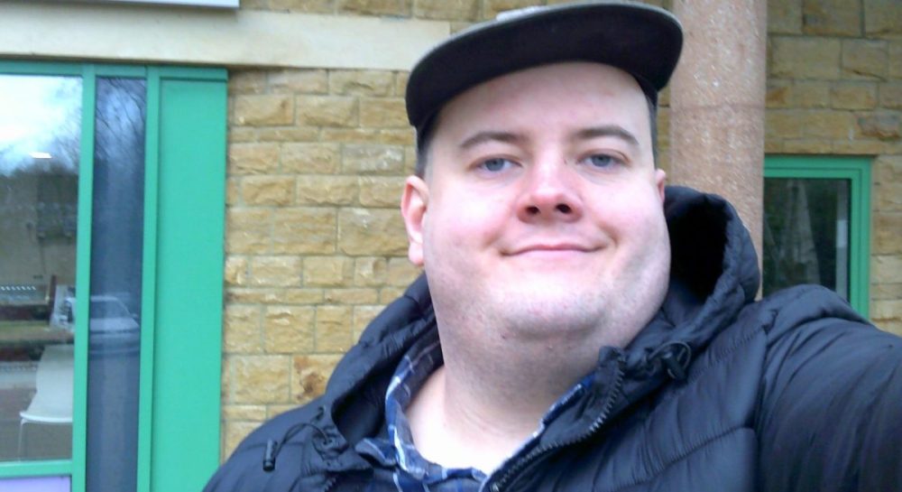 Despite having never spoken in front of a group of people before, George proved to be a natural at presenting Picture: Somerset Care Group