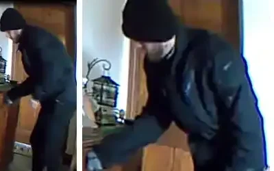 Officers are keen to identify this person after the incident near Ilminster. Pictures: Avon & Somerset Police