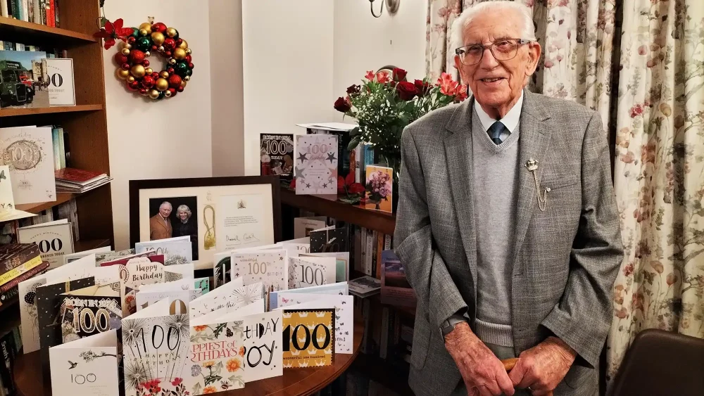 John Fife turned 100 on December 26