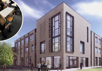 The behaviour of students was praised in the report Picture: Kingsmead School