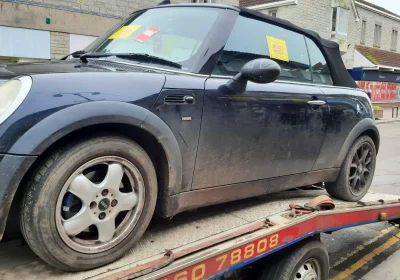 The vehicle was seized in Street High Street. Picture: Avon & Somerset Police